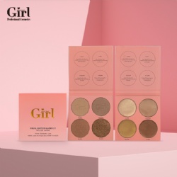 Who's That Girl 4 Colors Highlight Palette